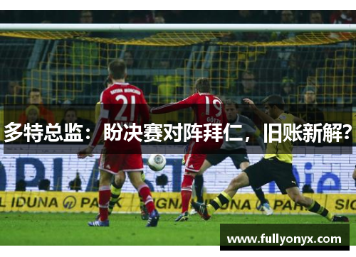 多特总监：盼决赛对阵拜仁，旧账新解？
